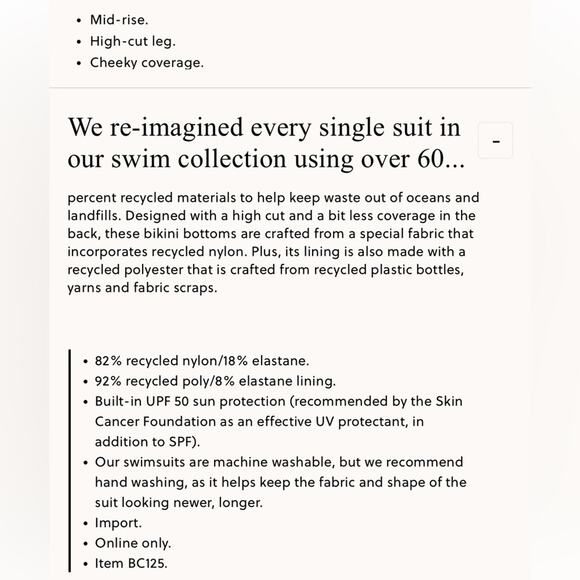 J.Crew Mid-Rise High Cut Leg Cheeky Bikini Swim Bottom Radiant Fuchsia BC125 NWT - Picture 9 of 10